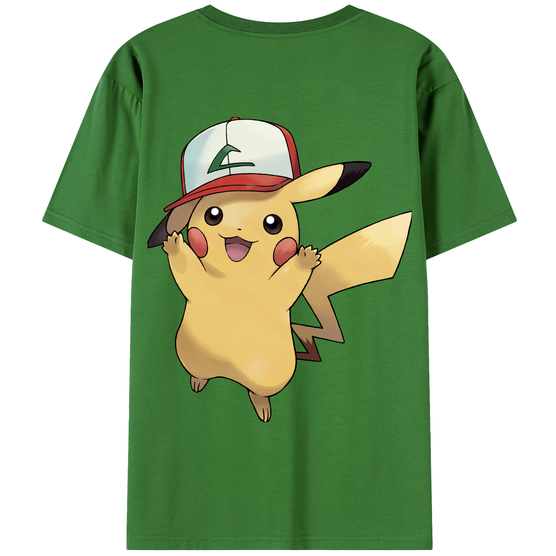 （画像用） ポケットモンスター Pokémon レディース半袖Tシャツ(バックプリント)